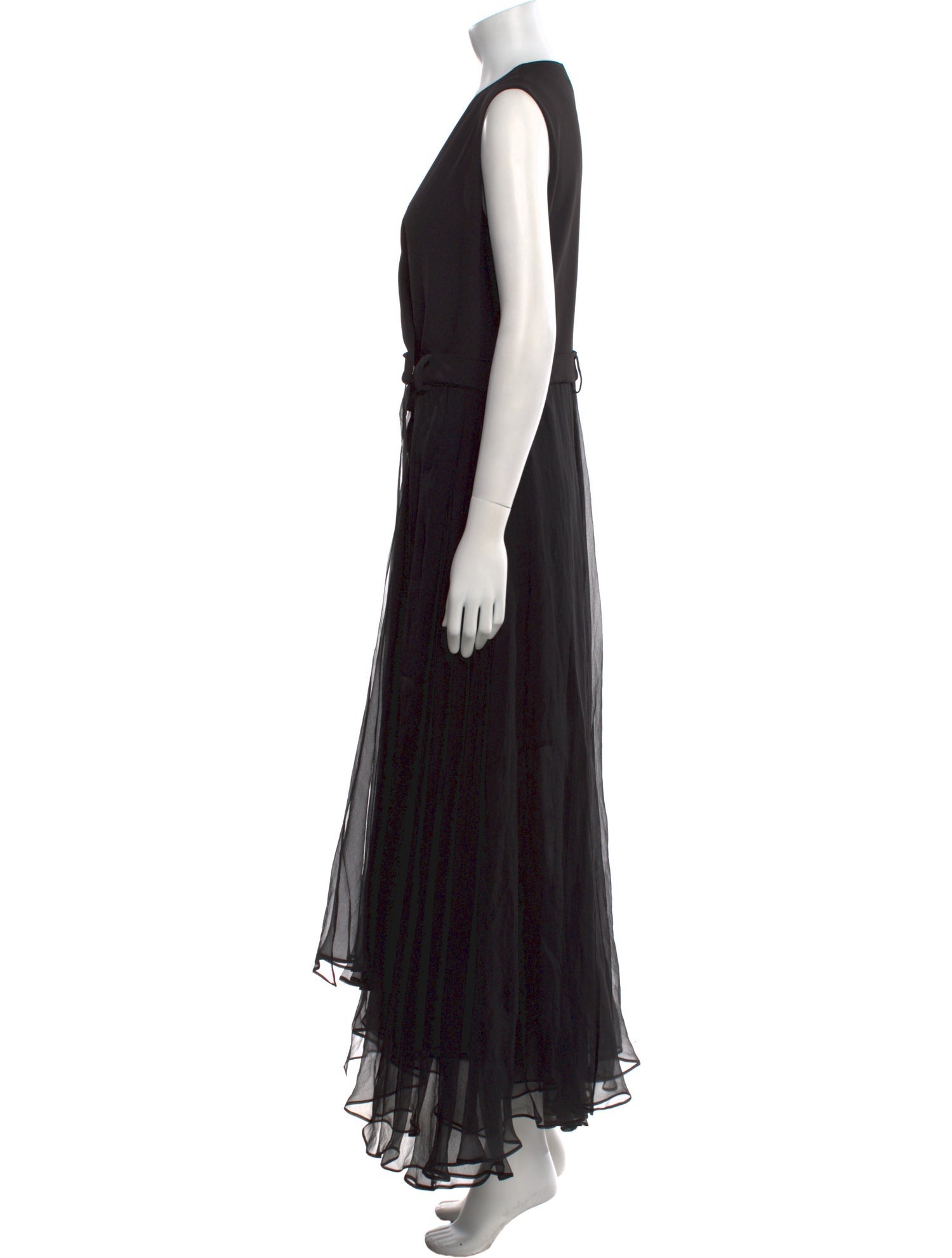 Brunello Cucinelli V-Neck Long Dress