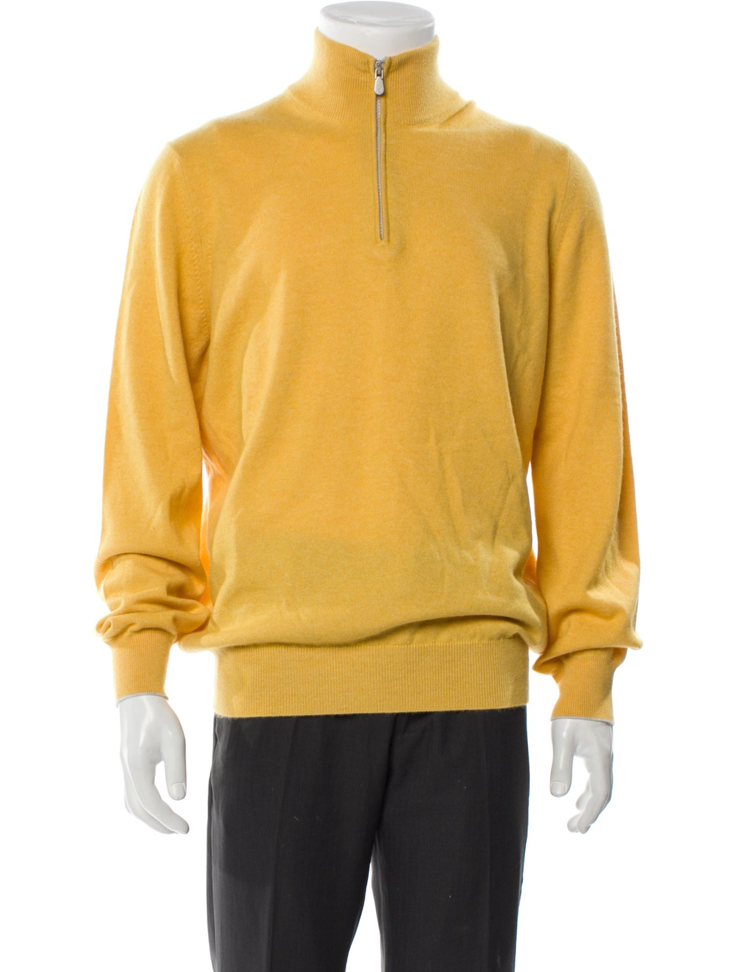 Brunello Cucinelli Cashmere Mock Neck Pullover