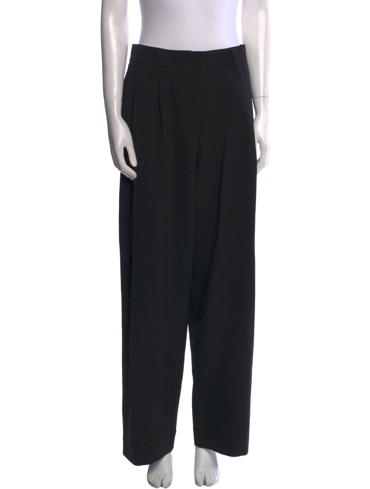Brunello Cucinelli Virgin Wool Wide Leg Pants