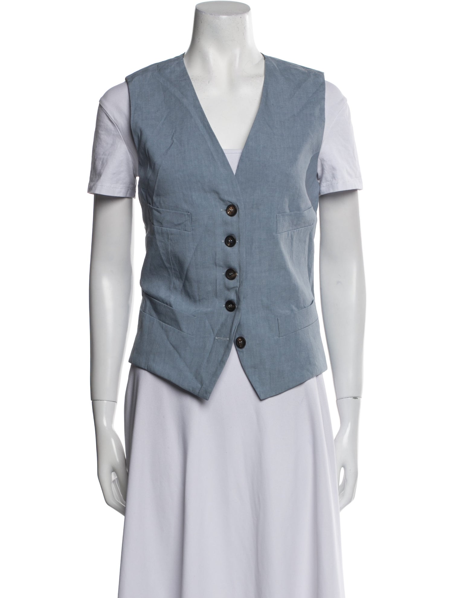 Brunello Cucinelli Linen Vest