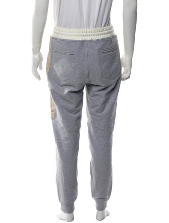 Brunello Cucinelli Colorblock Pattern Lounge Bottoms