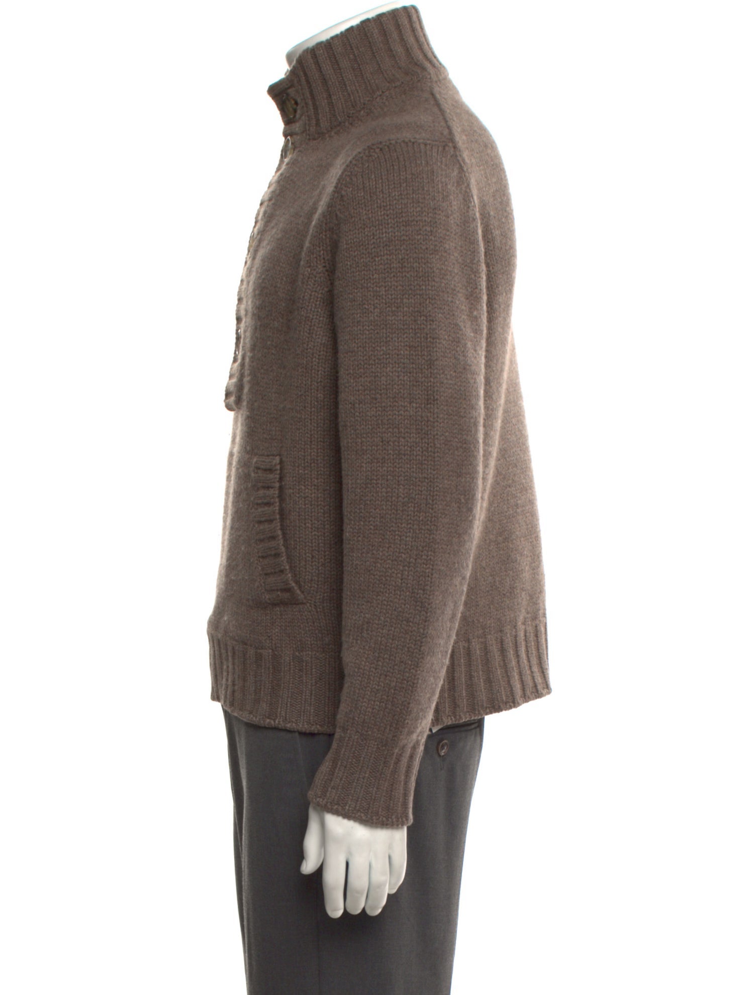 Brunello Cucinelli Cashmere Mock Neck Pullover
