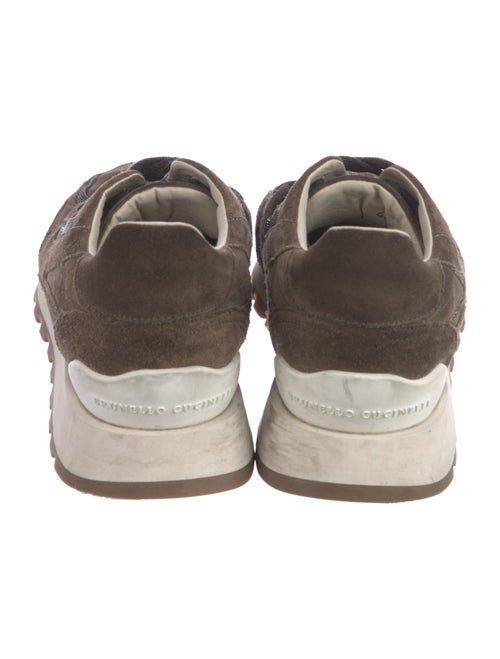 Brunello Cucinelli Monili Suede Sneakers