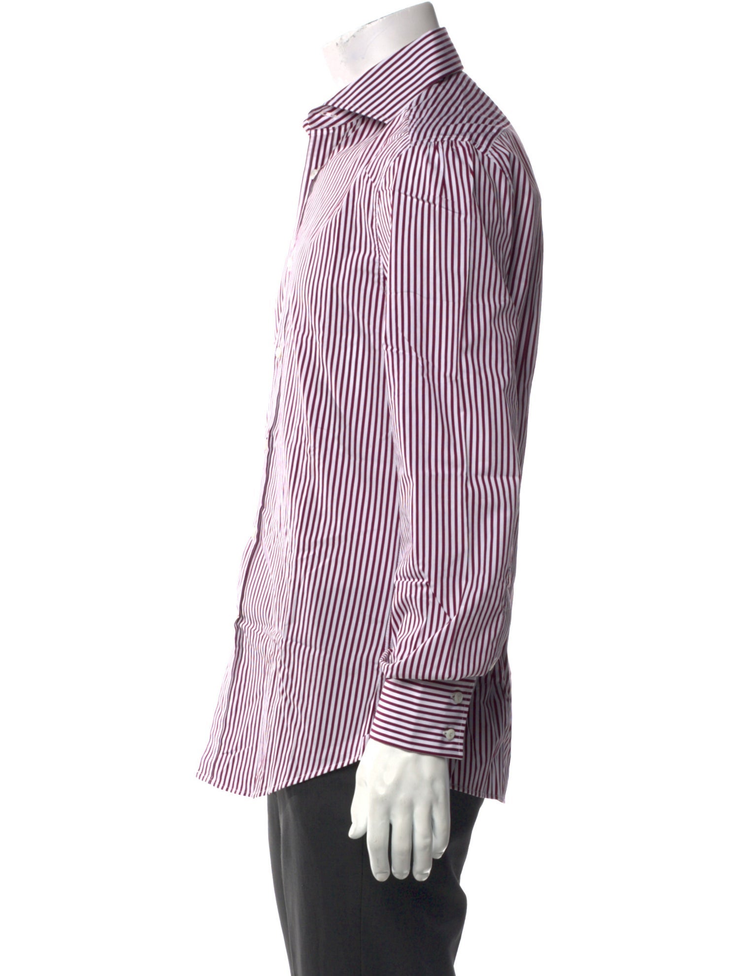 Brunello Cucinelli Striped Long Sleeve Shirt w/ Tags