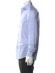 Brunello Cucinelli Striped Long Sleeve Dress Shirt
