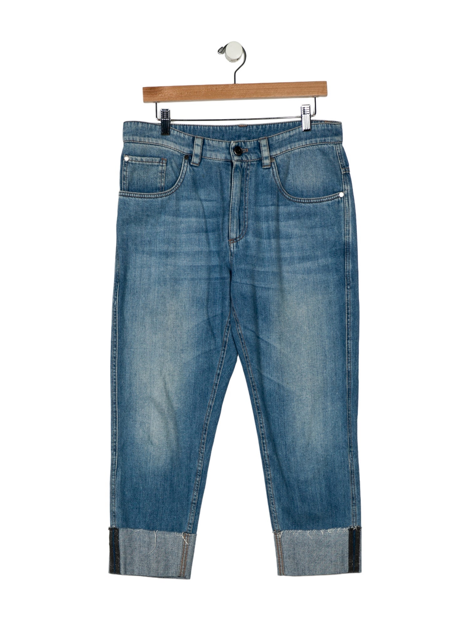 Brunello Cucinelli Mid-Rise Skinny Leg Jeans