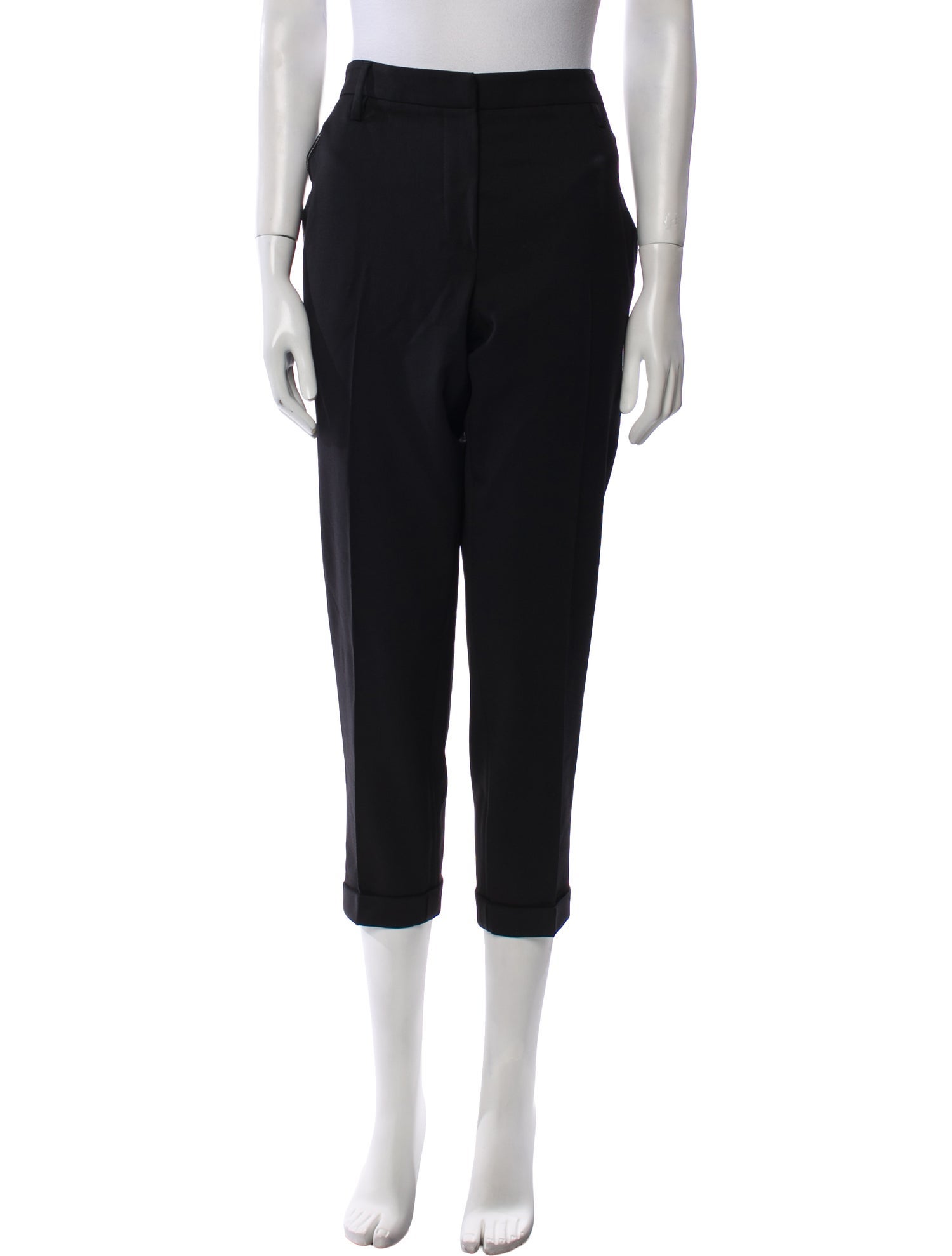 Brunello Cucinelli Virgin Wool Straight Leg Pants