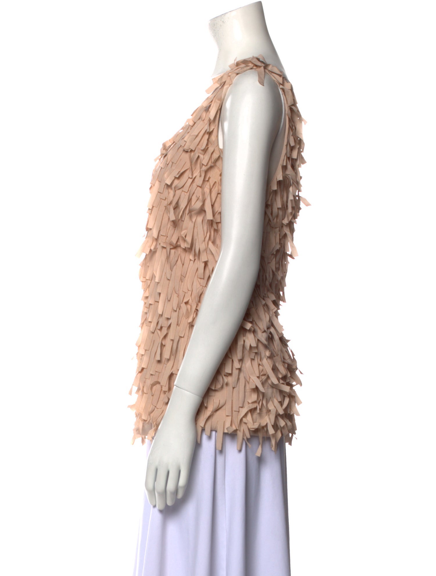 Brunello Cucinelli Silk Scoop Neck Top