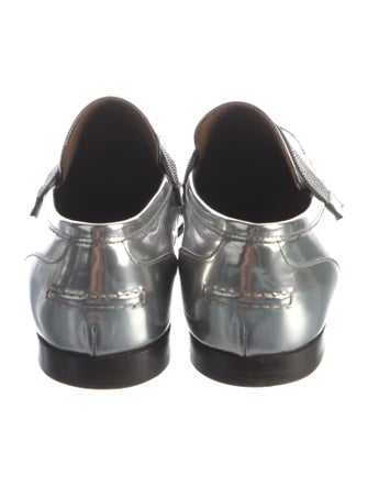 Brunello Cucinelli Monili Patent Leather Loafers