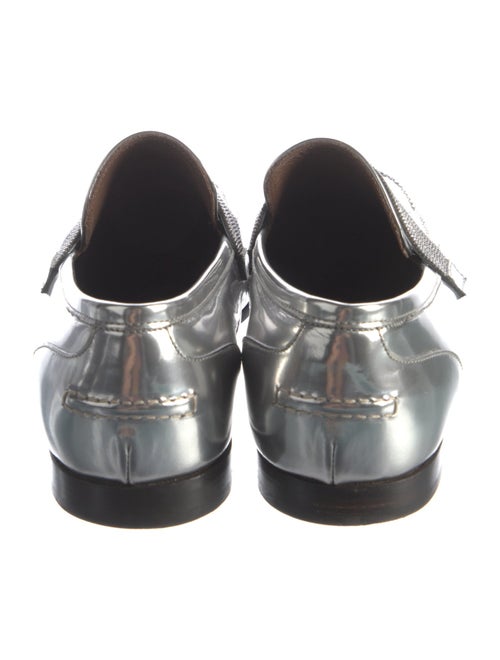 Brunello Cucinelli Monili Patent Leather Loafers