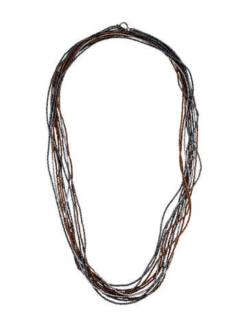 Brunello Cucinelli Multistrand Beaded Necklace
