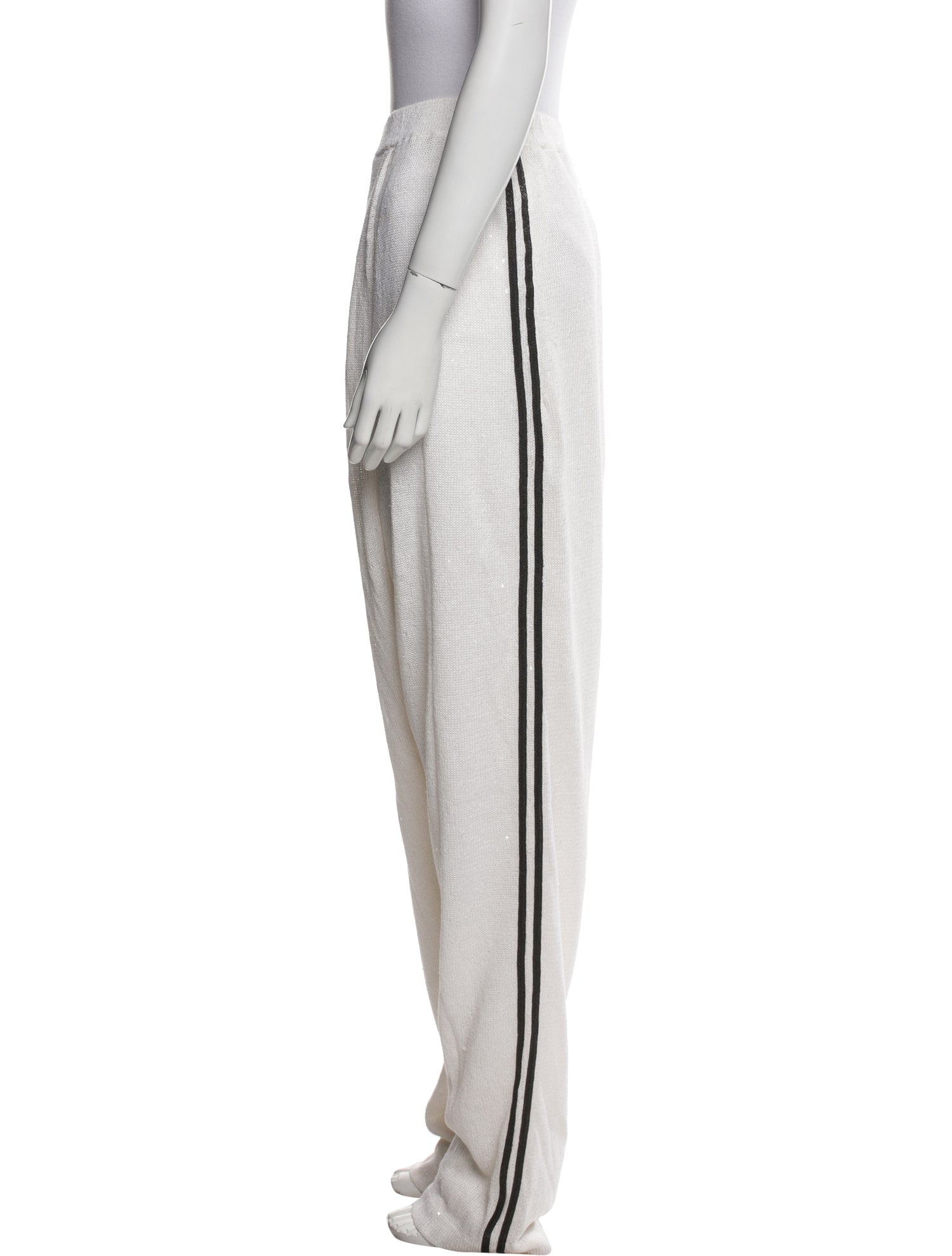 Brunello Cucinelli Linen Straight Leg Pants