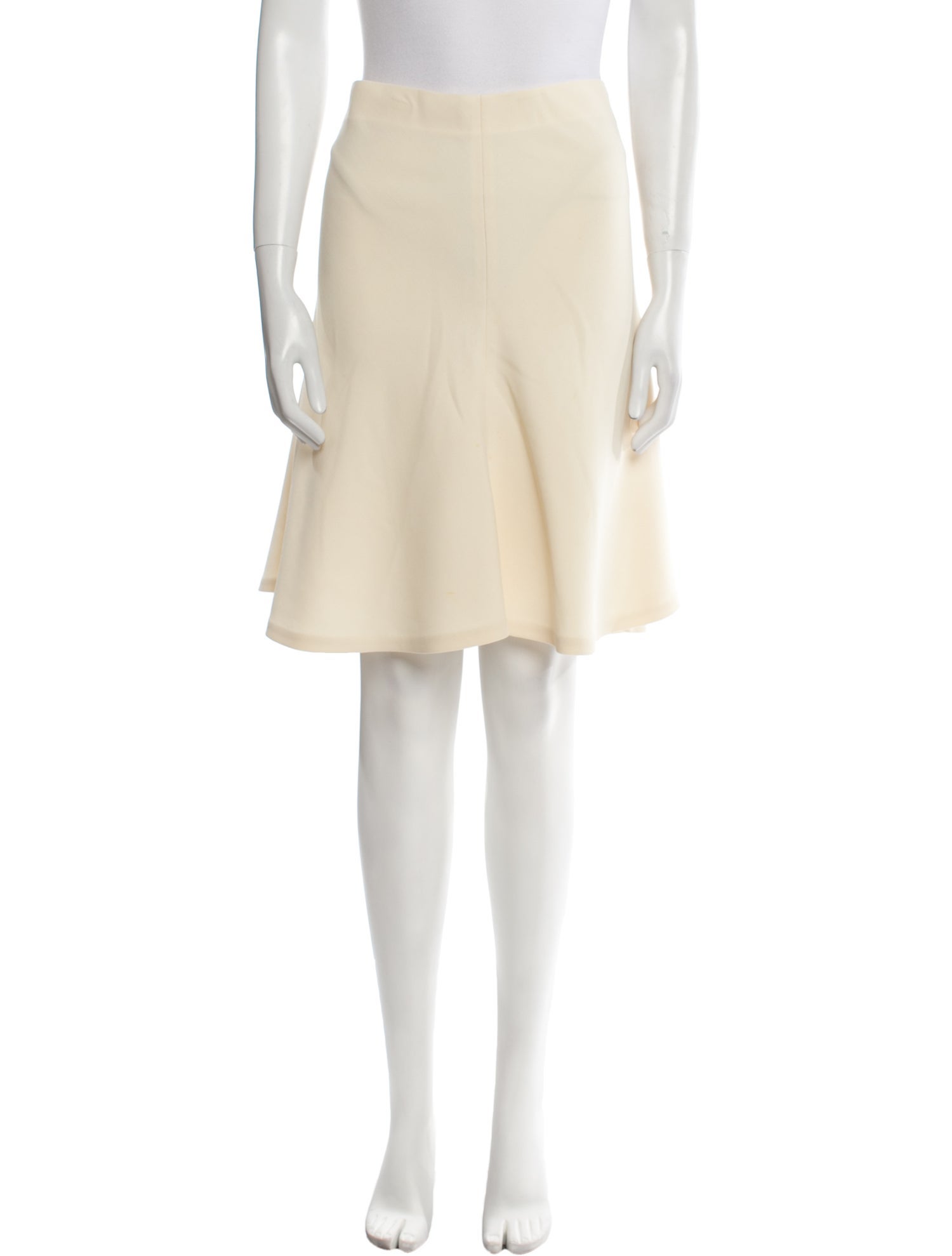 Brunello Cucinelli Virgin Wool Knee-Length Skirt