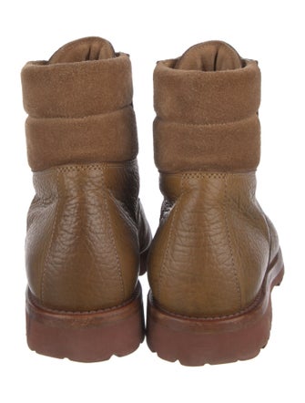 Brunello Cucinelli Leather Hiking Boots