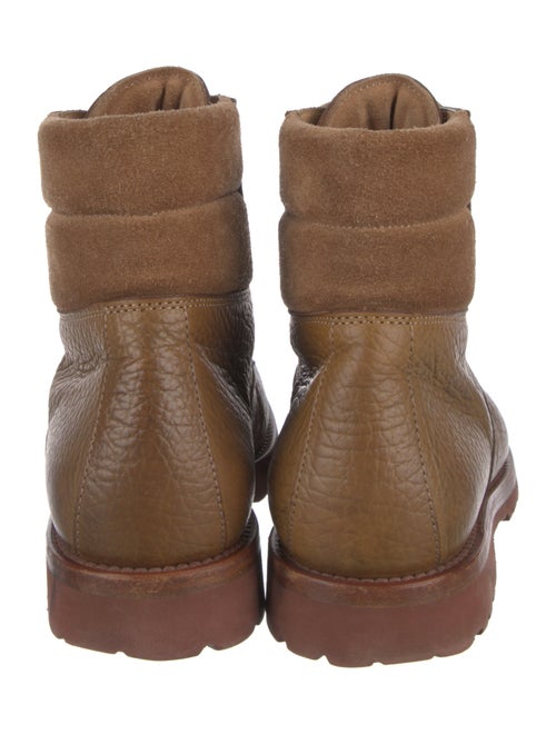 Brunello Cucinelli Leather Hiking Boots