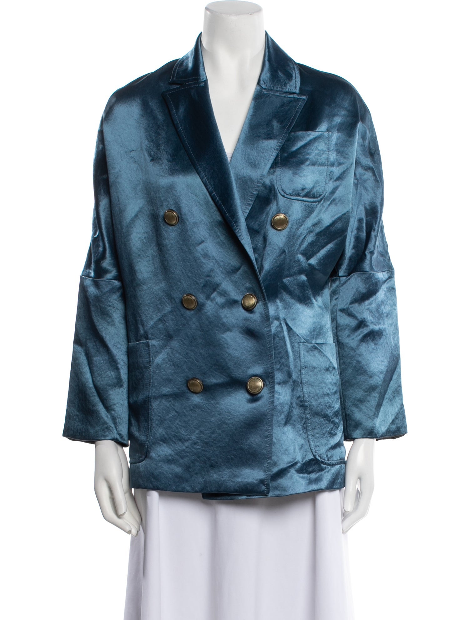 Brunello Cucinelli Satin Jacket