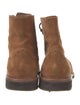 Brunello Cucinelli Suede Lace-Up Boots