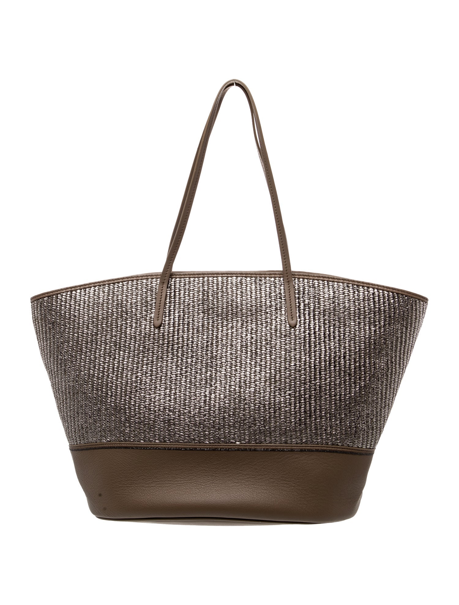 Brunello Cucinelli Leather Shoulder Bag