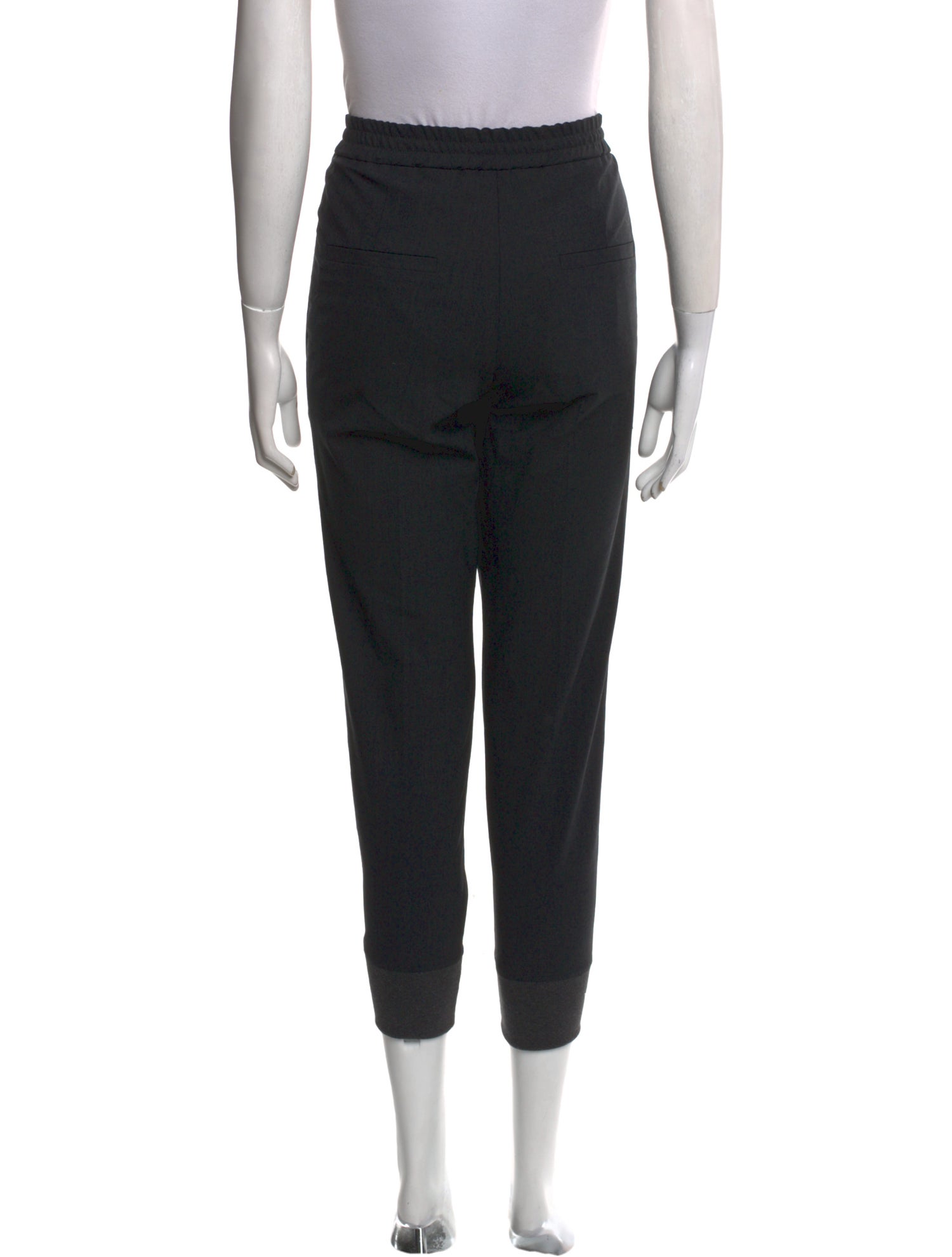 Brunello Cucinelli Virgin Wool Skinny Leg Pants