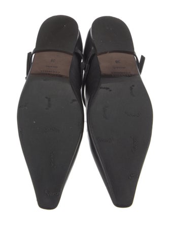 Brunello Cucinelli Leather Mary Jane Flats