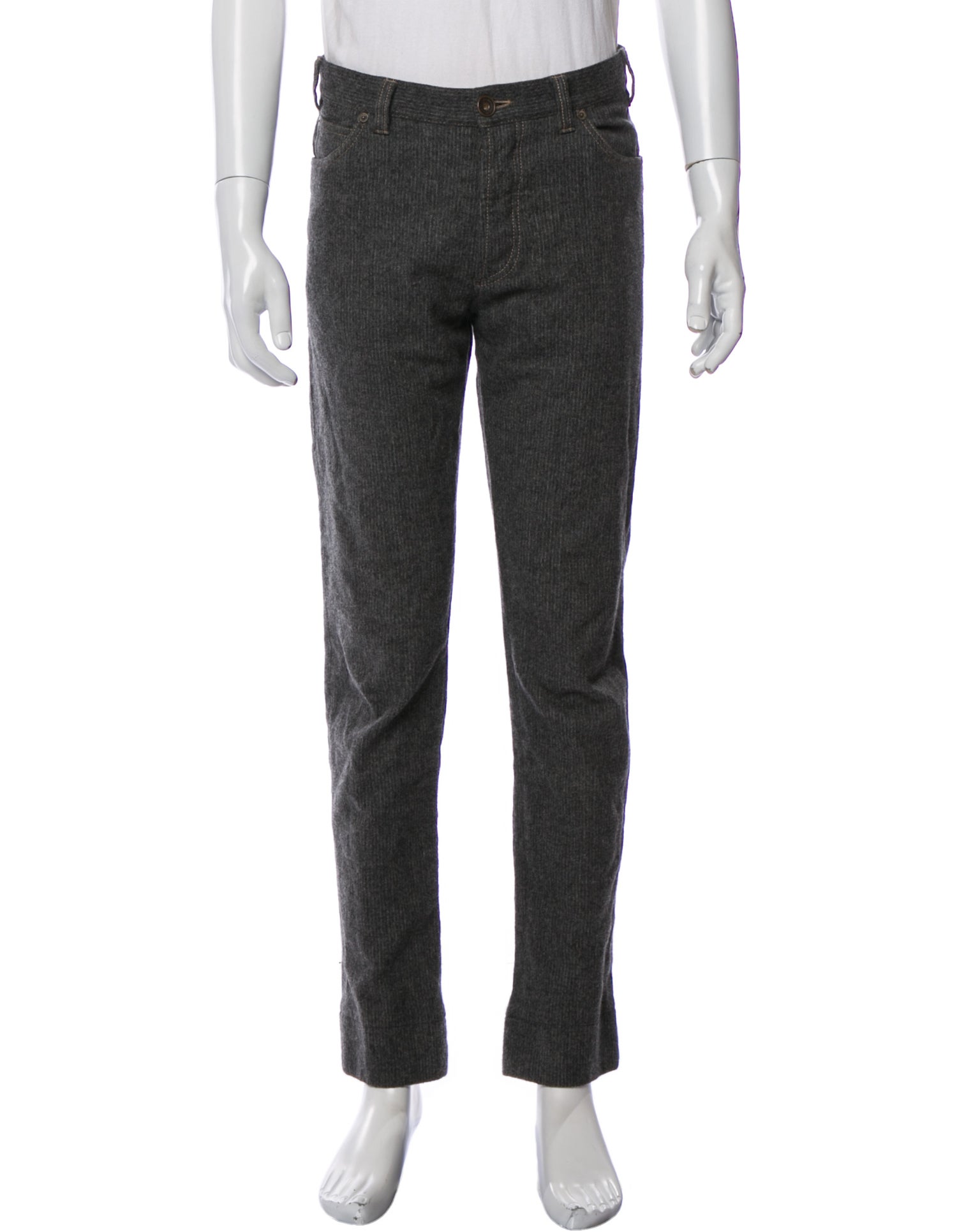 パンツ BURBERRY PRORSUM ARCHIVE WOOL SLACKS Burberry Prorsum Wool Pants - Grey, 11