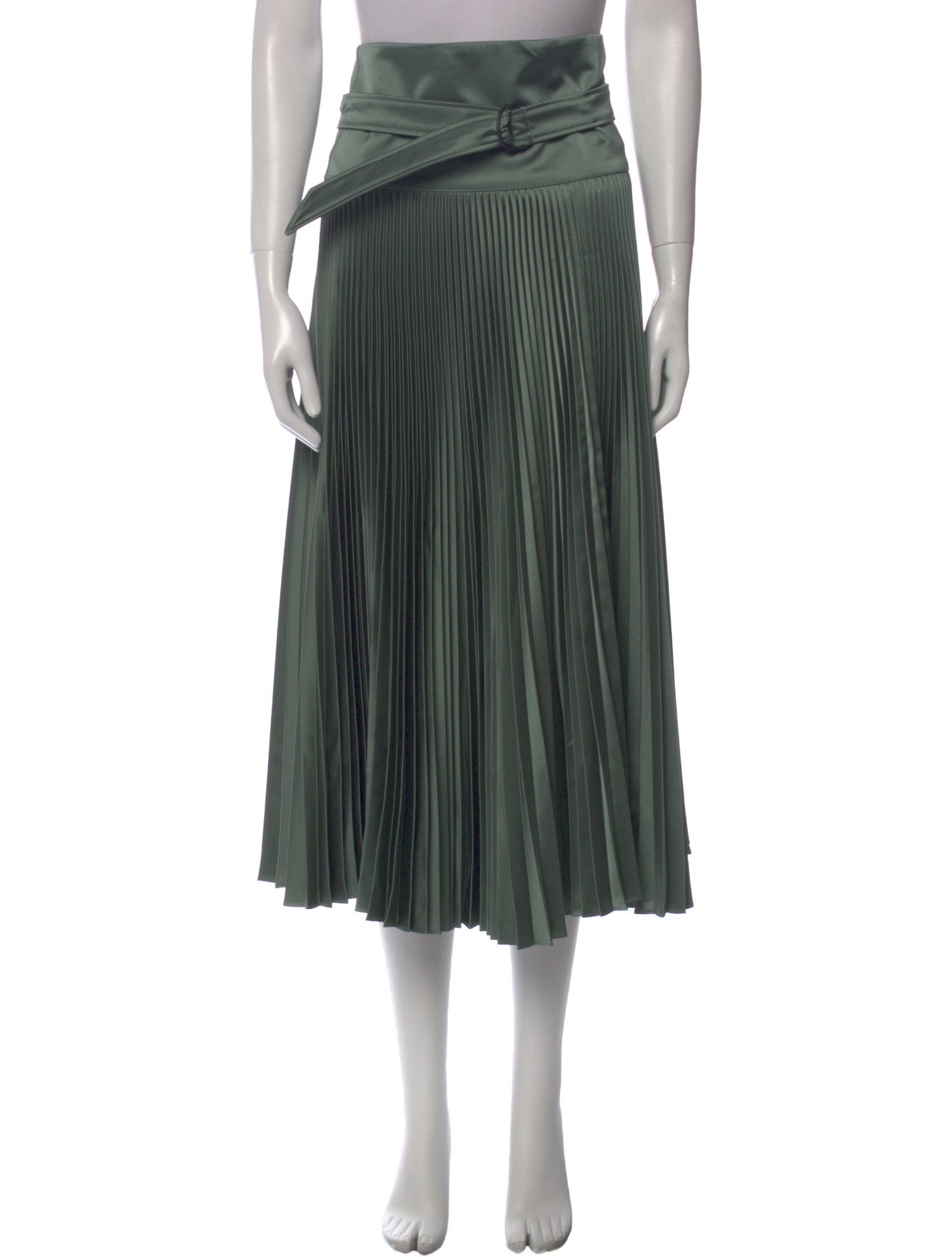 Brunello Cucinelli Crystal Embellishments Midi Length Skirt