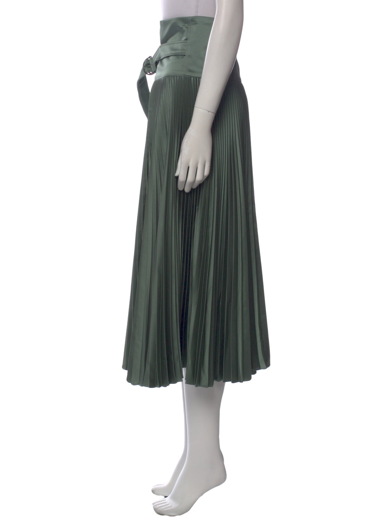 Brunello Cucinelli Crystal Embellishments Midi Length Skirt