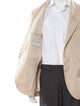 Brunello Cucinelli Linen Striped Blazer
