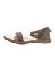 Brunello Cucinelli Leather Slides