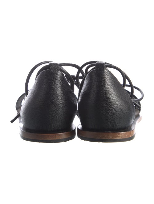 Brunello Cucinelli Monili Leather Sandals