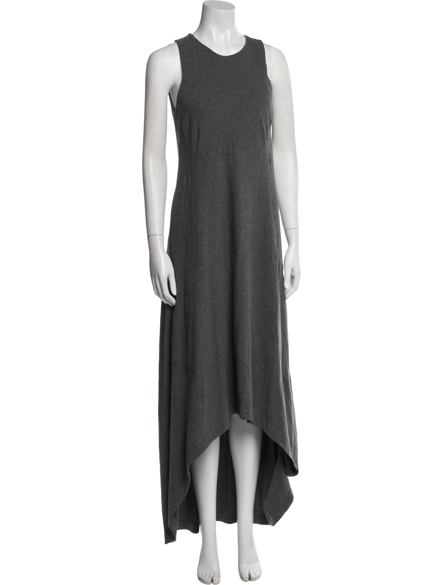 Brunello Cucinelli Crew Neck Long Dress