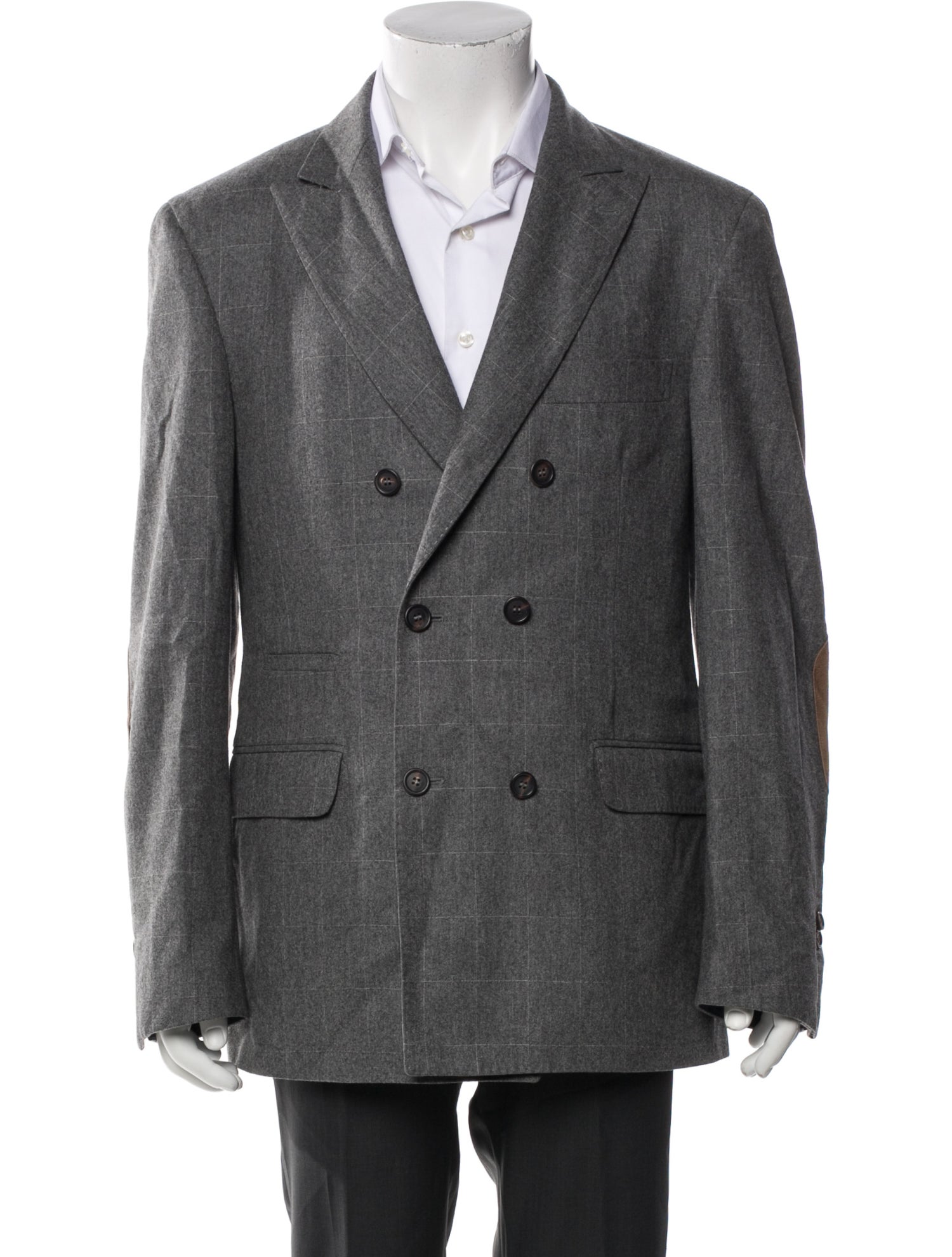Brunello Cucinelli Wool Peacoat