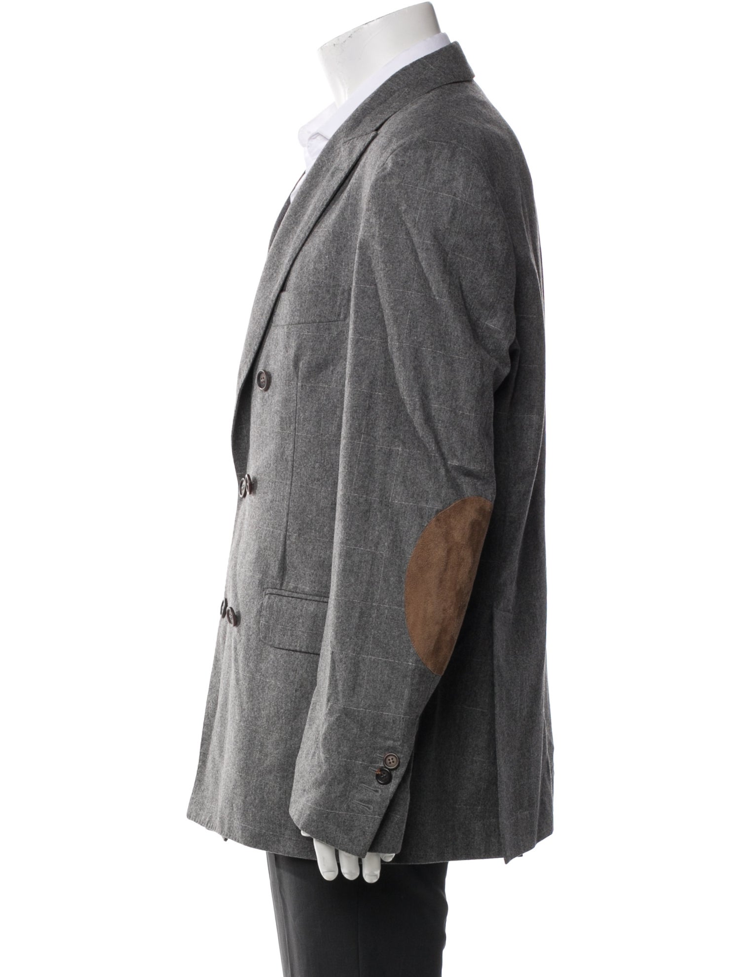Brunello Cucinelli Wool Peacoat