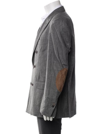 Brunello Cucinelli Wool Peacoat