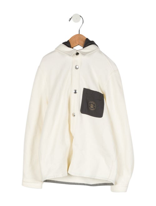 Brunello Cucinelli Boys' Hooded Casual Jacket