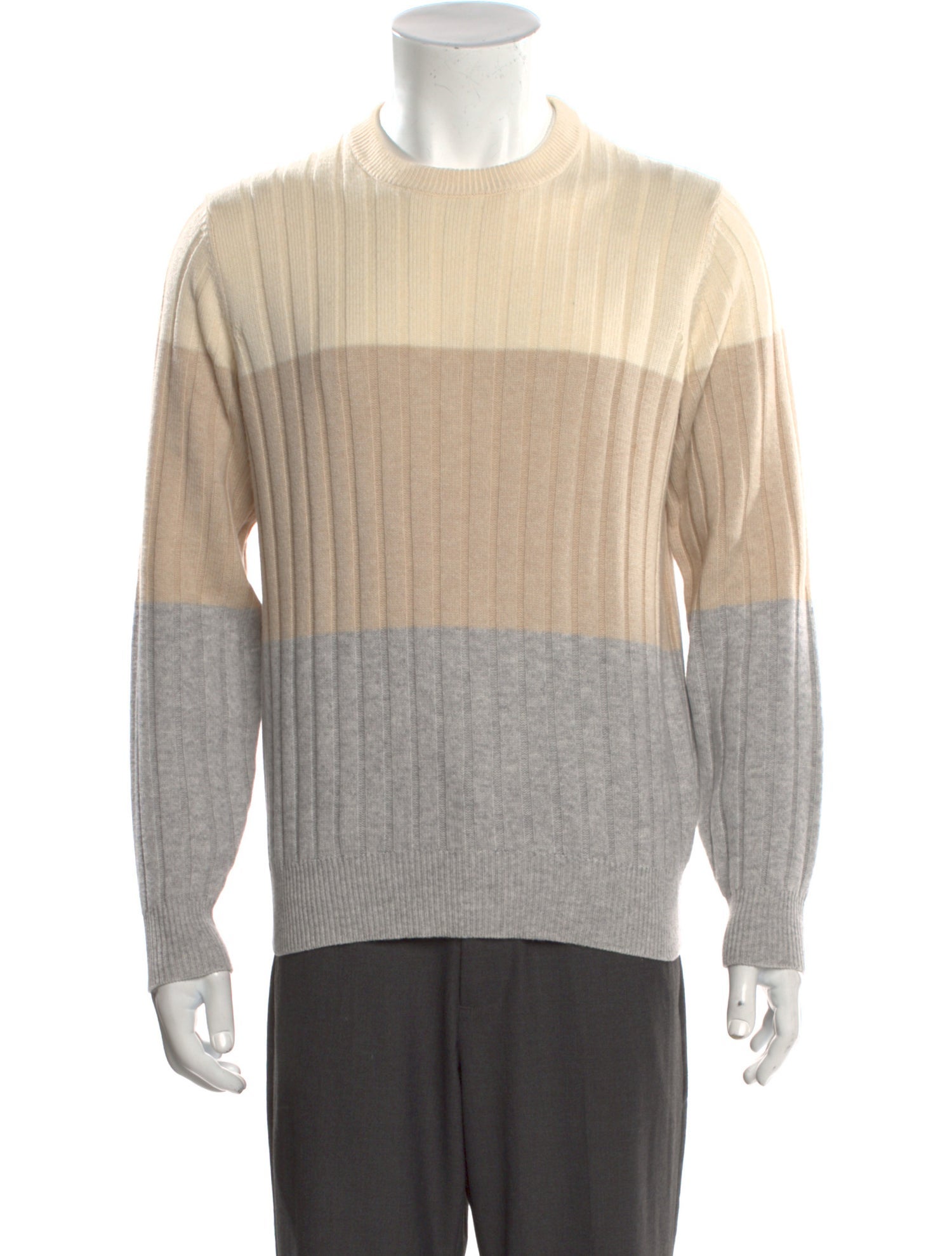 Brunello Cucinelli Virgin Wool Crew Neck Pullover