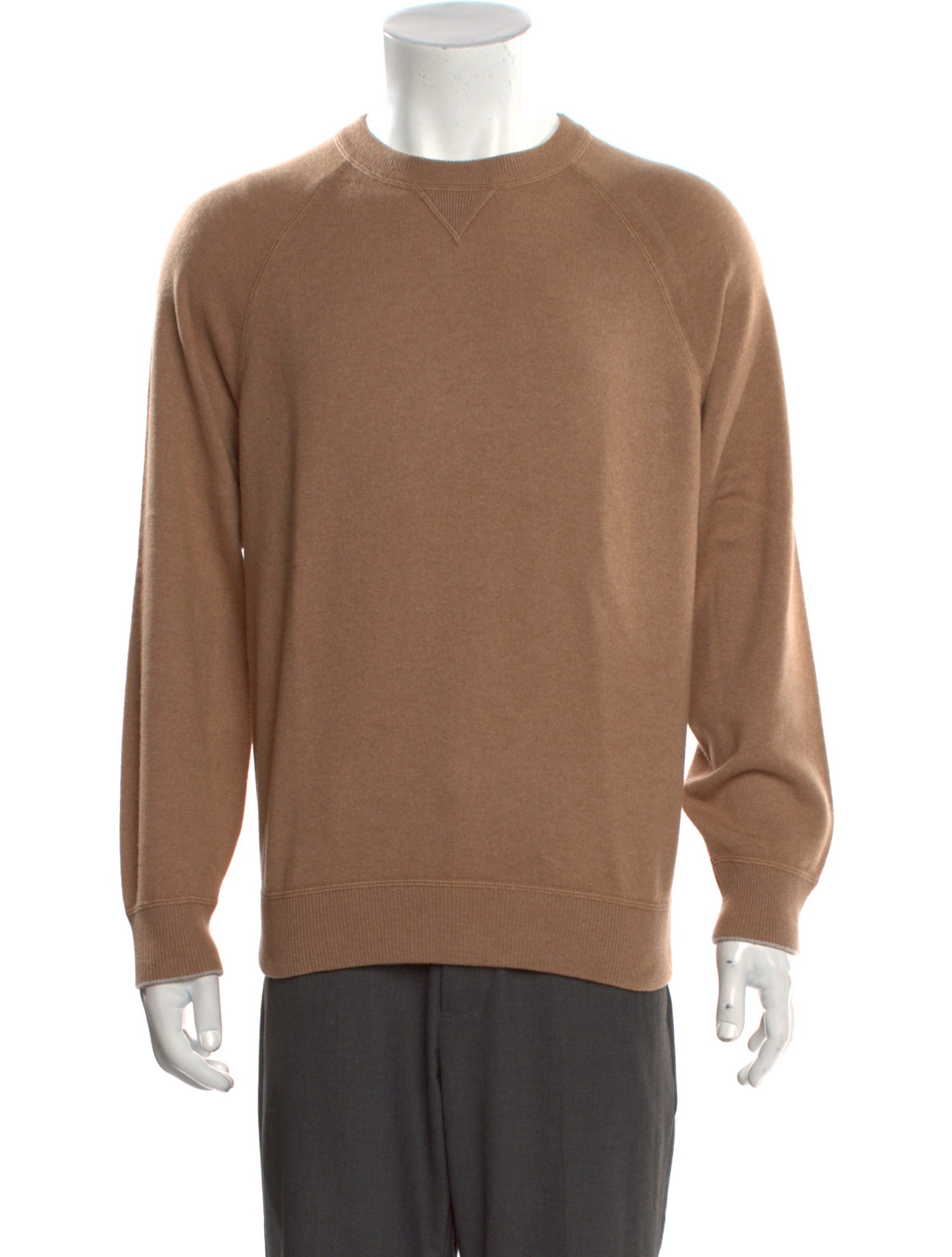 Brunello Cucinelli Virgin Wool Crew Neck Pullover