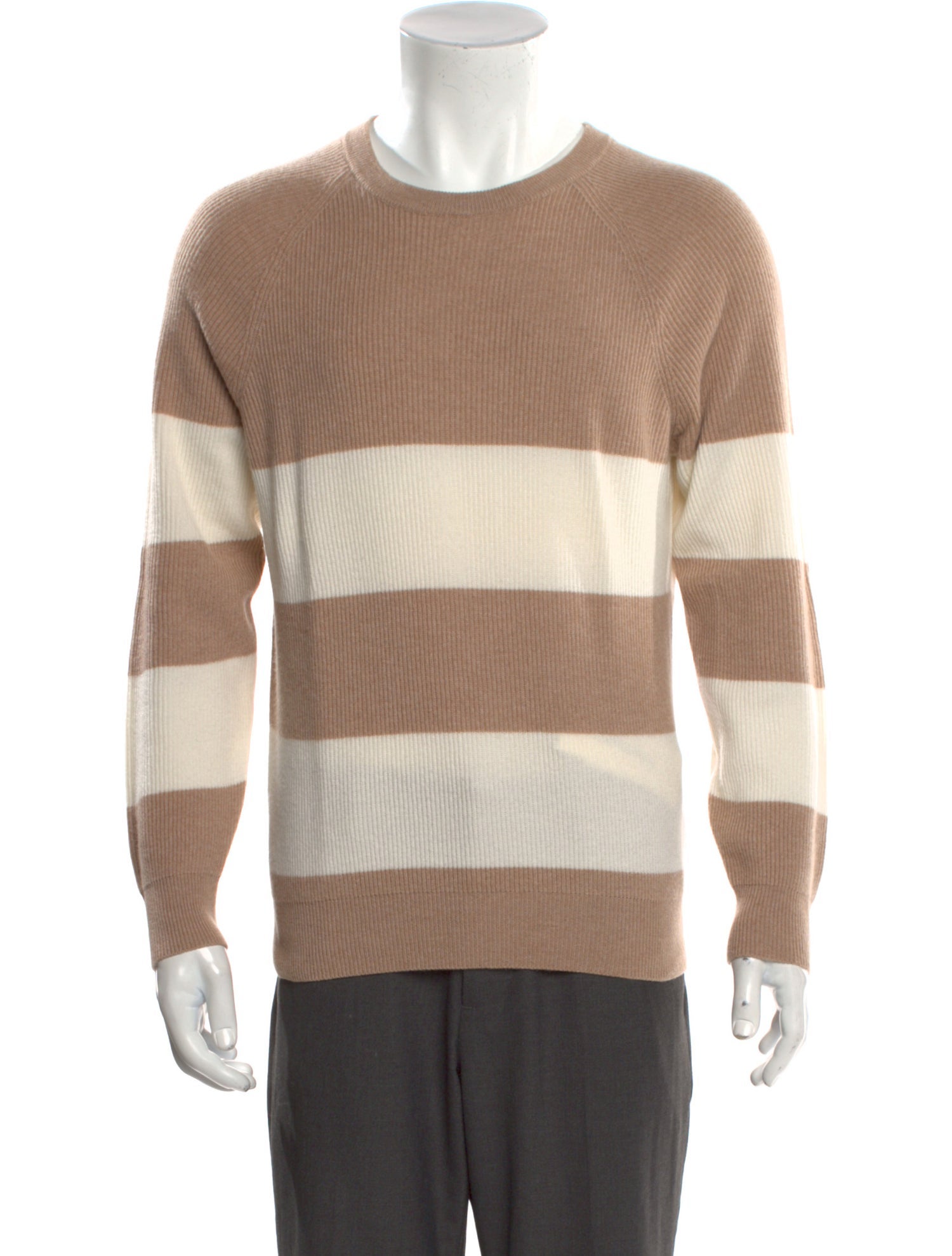 Brunello Cucinelli Cashmere Striped Pullover