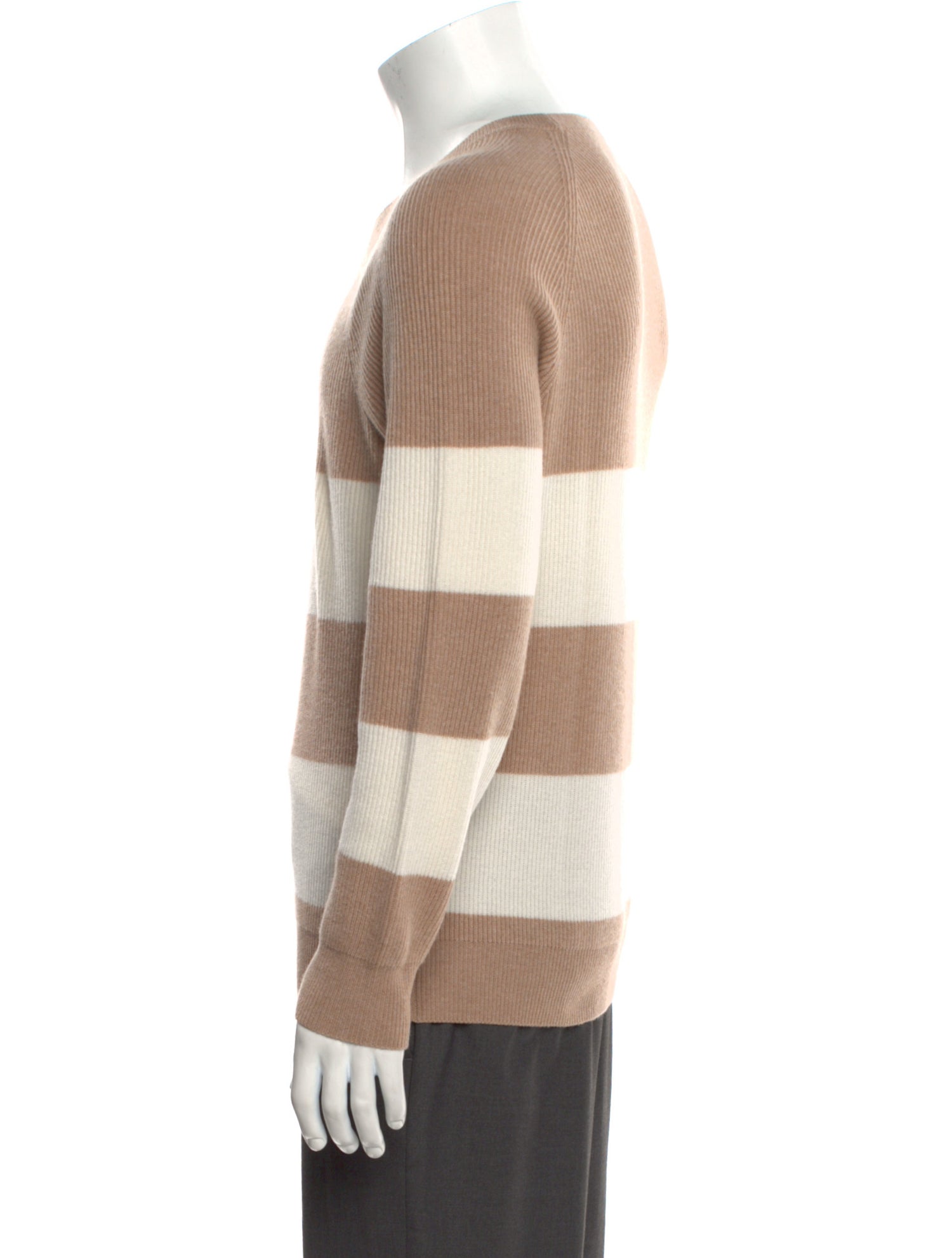 Brunello Cucinelli Cashmere Striped Pullover