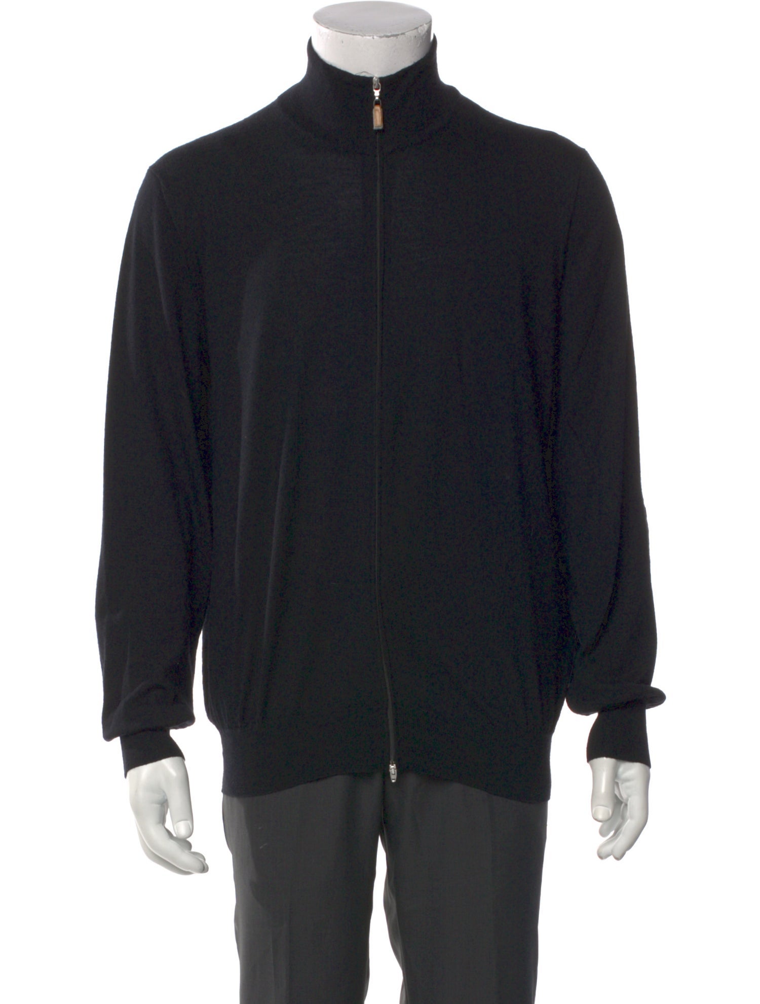 Brunello Cucinelli Wool Turtleneck Cardigan