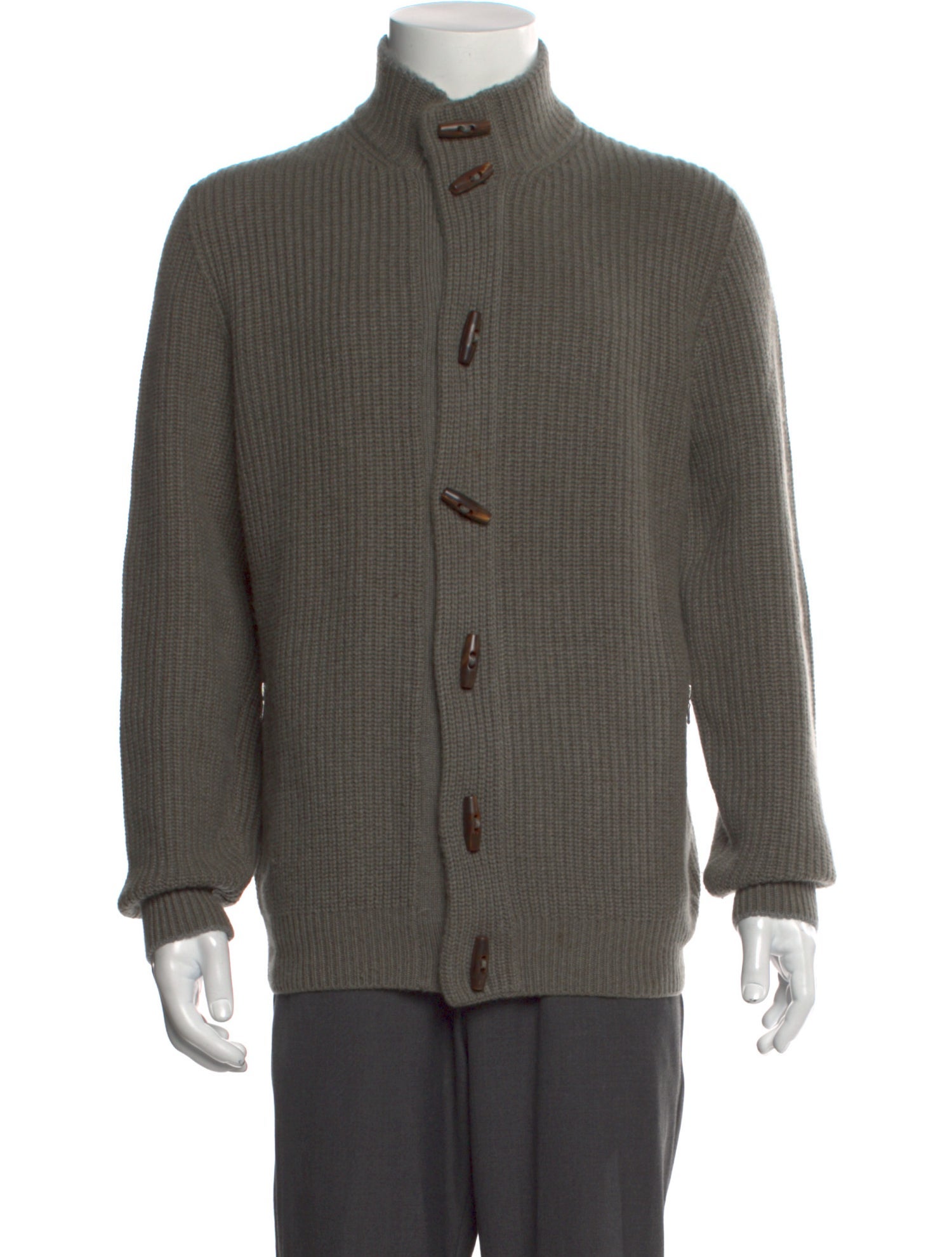 Brunello Cucinelli Cashmere Turtleneck Cardigan