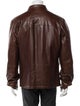 Brunello Cucinelli Leather Utility Jacket