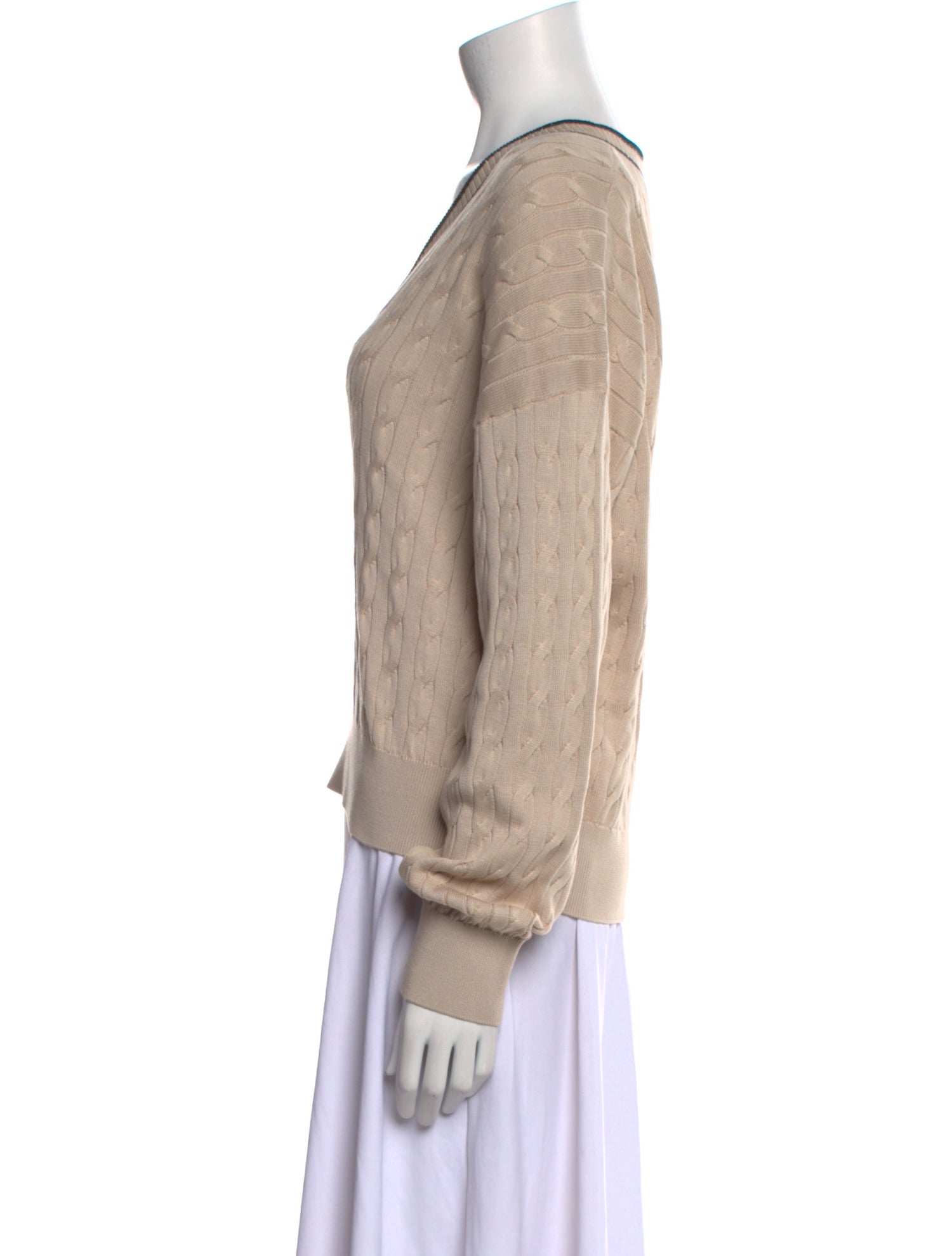 Brunello Cucinelli V-Neck Sweater w/ Tags