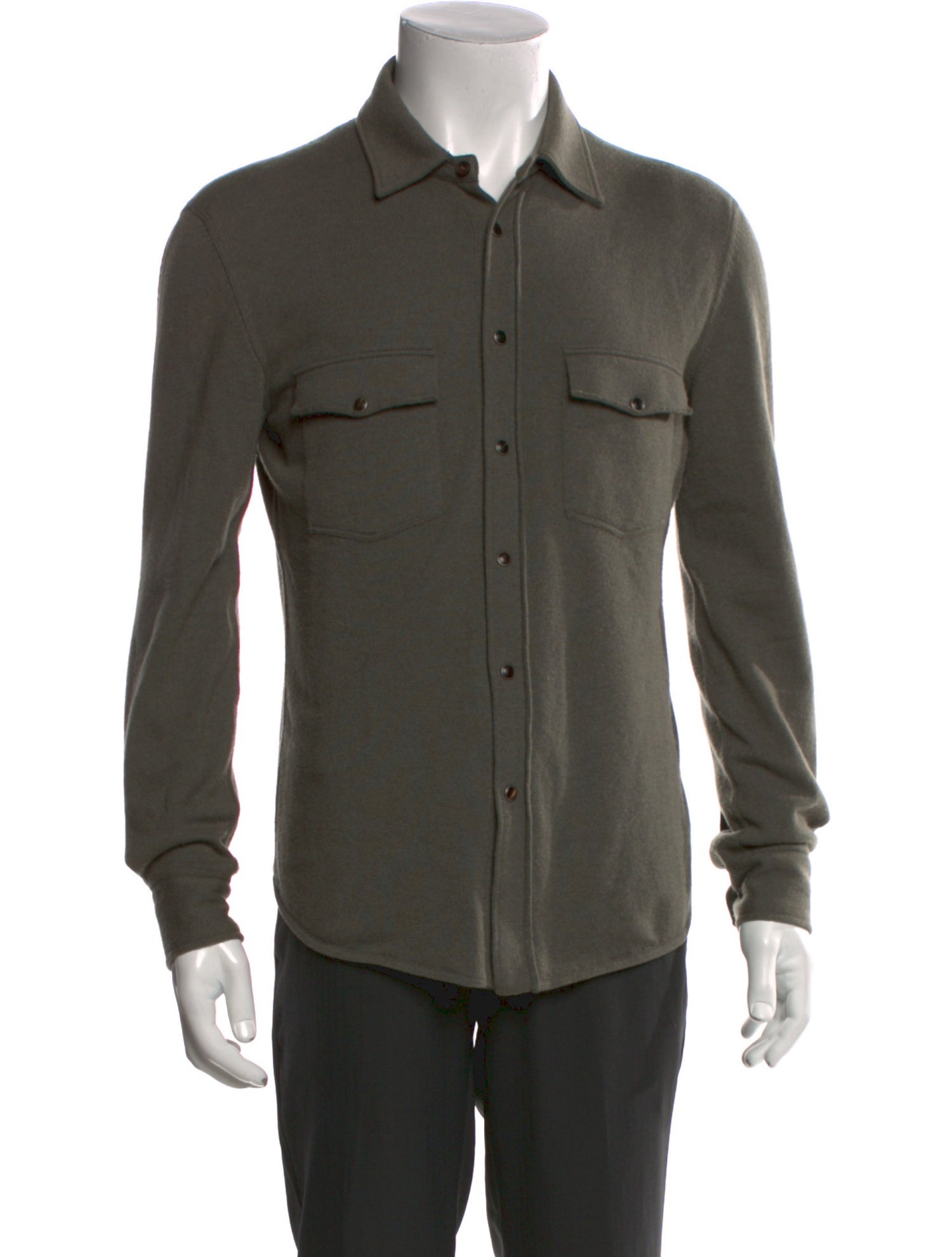 Brunello Cucinelli Virgin Wool Collar Cardigan