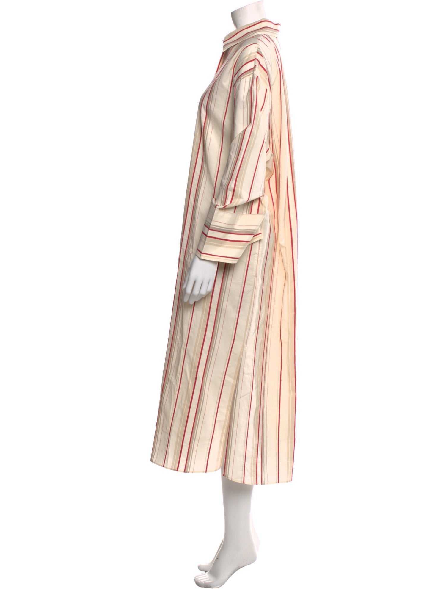 Brunello Cucinelli Striped Long Dress
