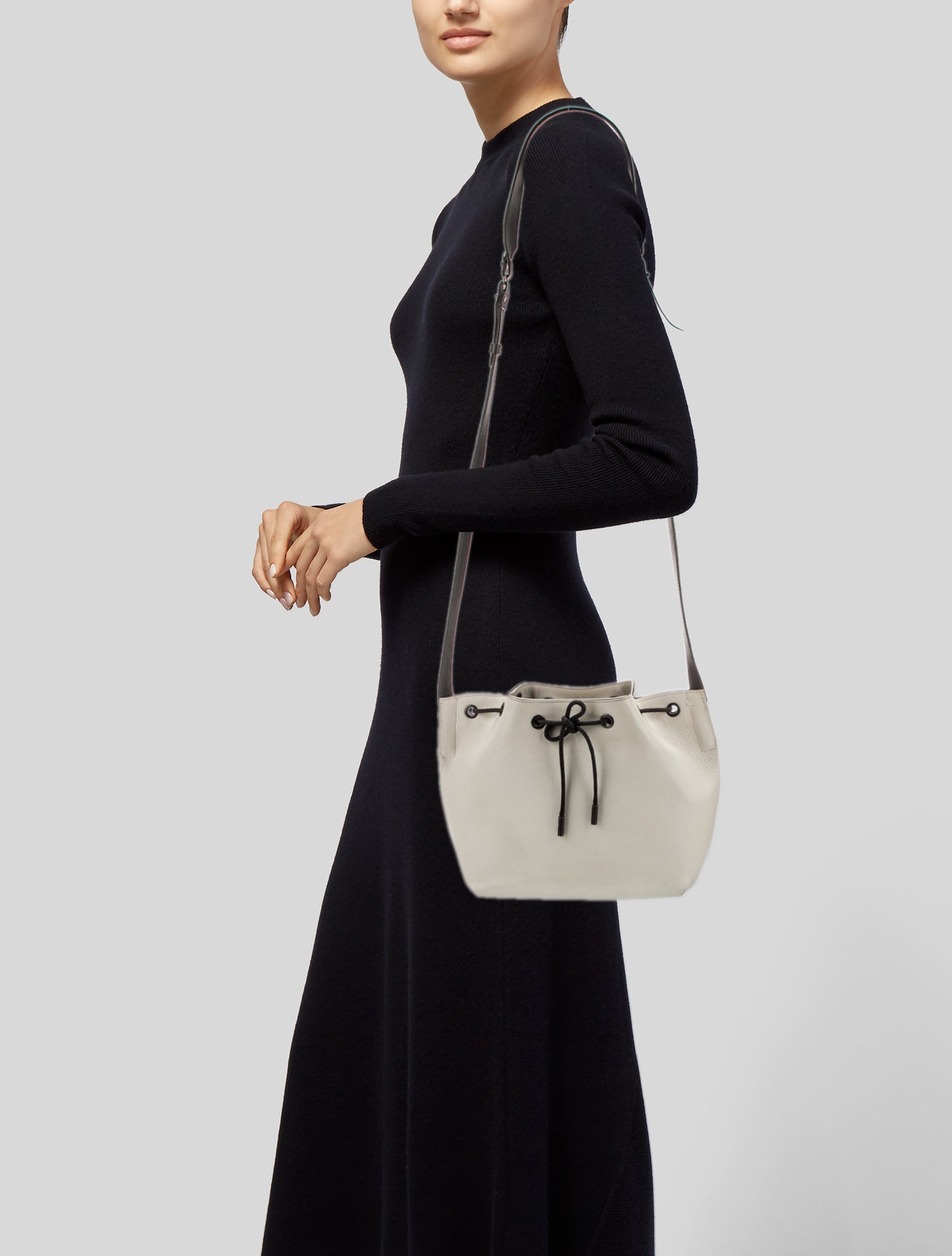 Brunello Cucinelli Leather Bucket Bag