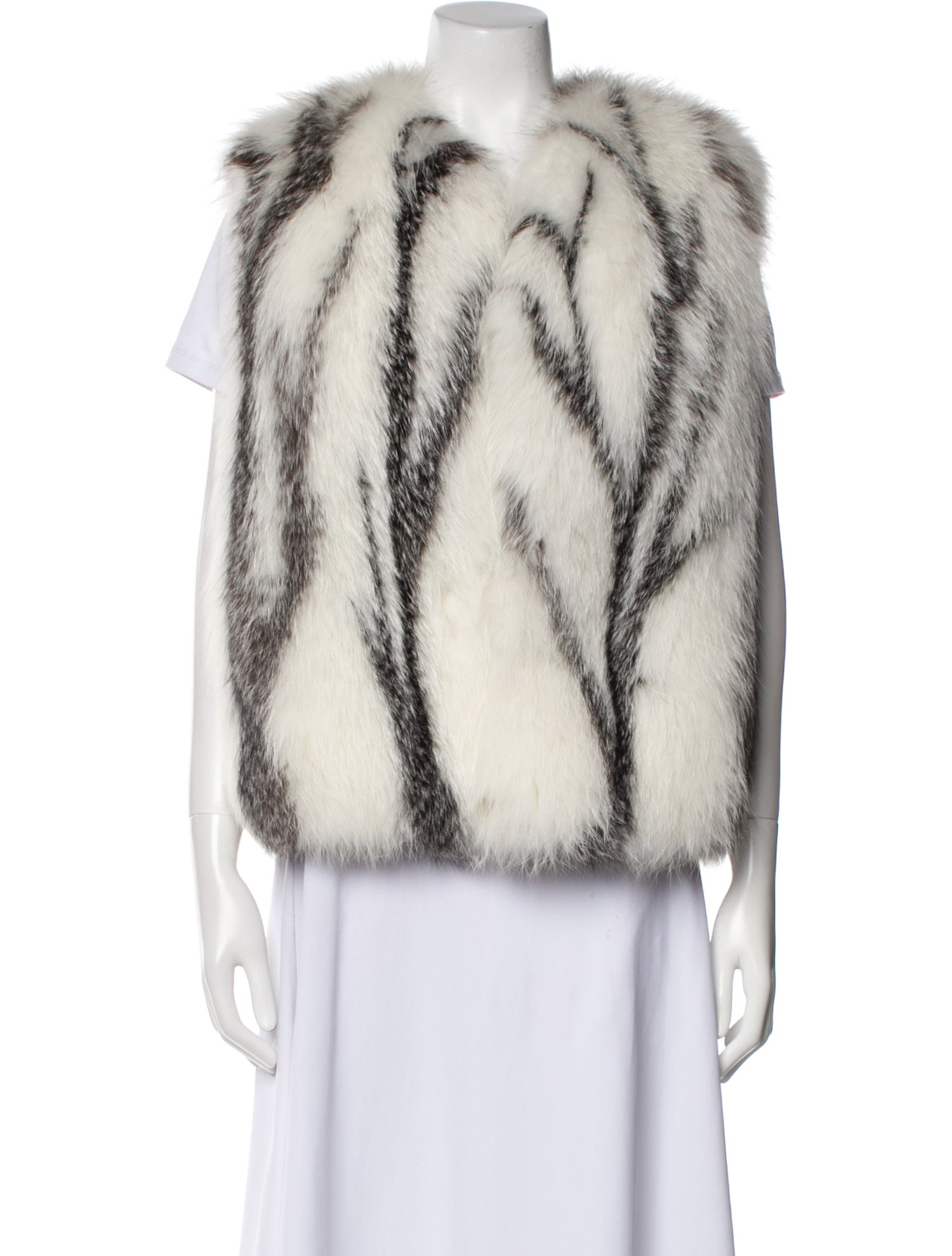 Brunello Cucinelli Fox Striped Vest