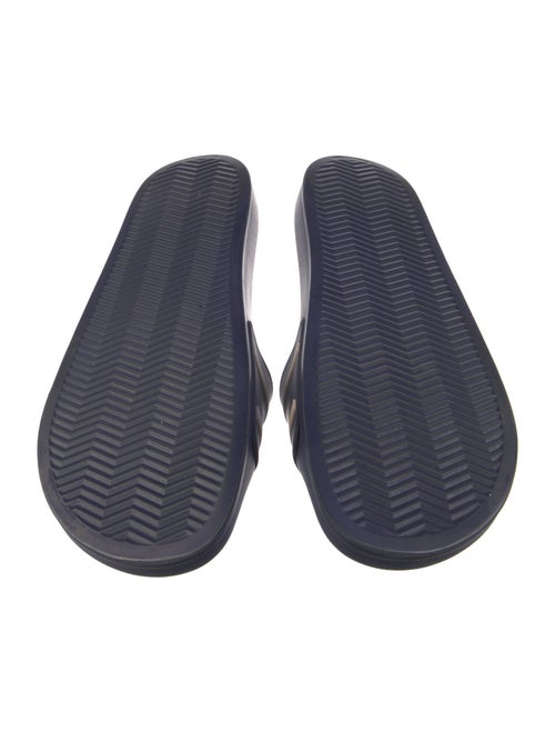 Brunello Cucinelli Rubber Striped Slides