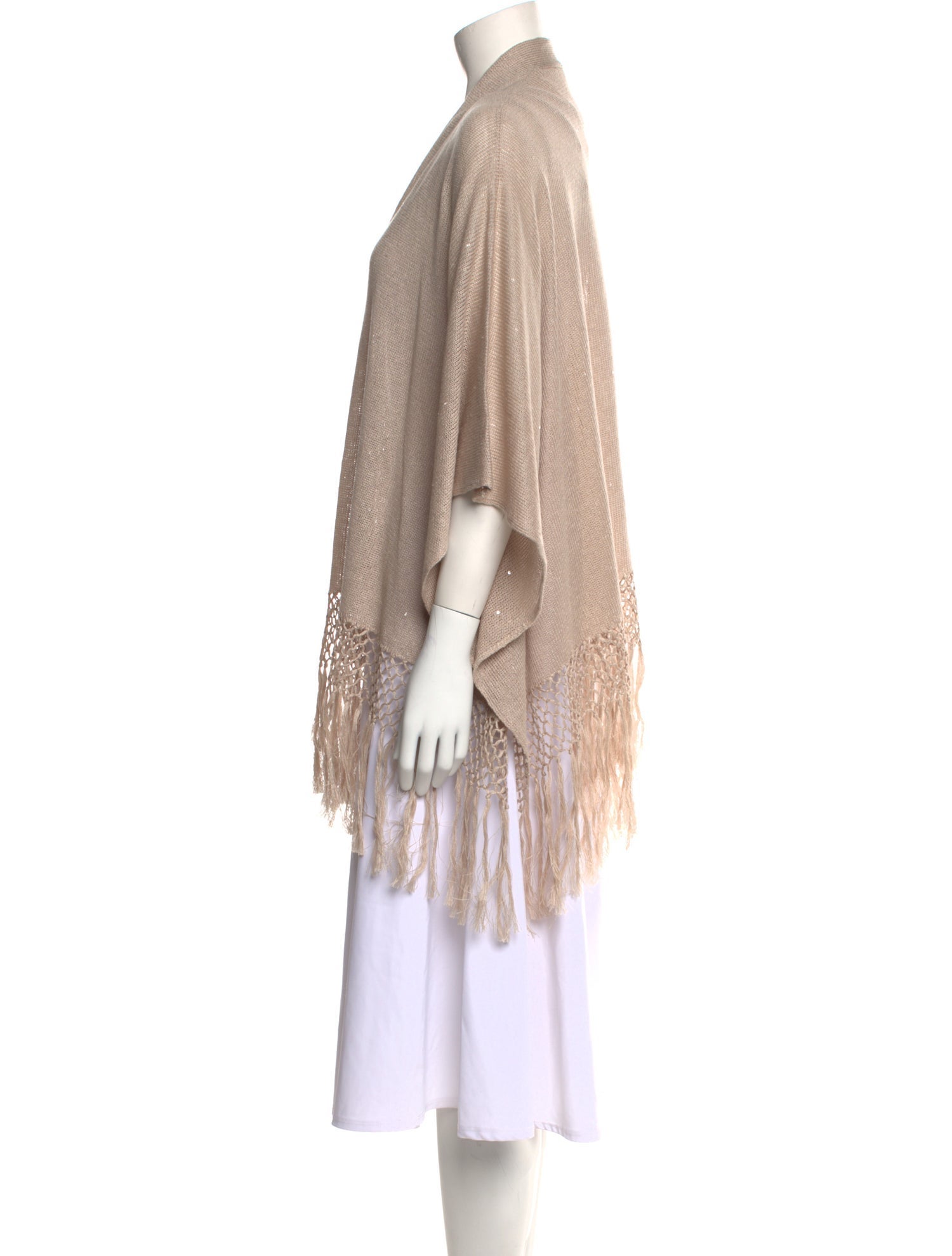 Brunello Cucinelli Linen Open Front Sweater w/ Tags