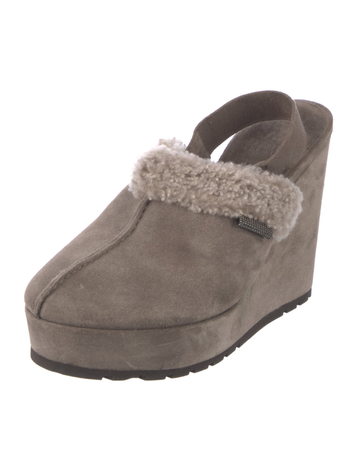 Brunello Cucinelli Suede Mules